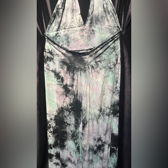 Tie dye jungle hippie jumpsuit. Long small. - Picture 2 of 7